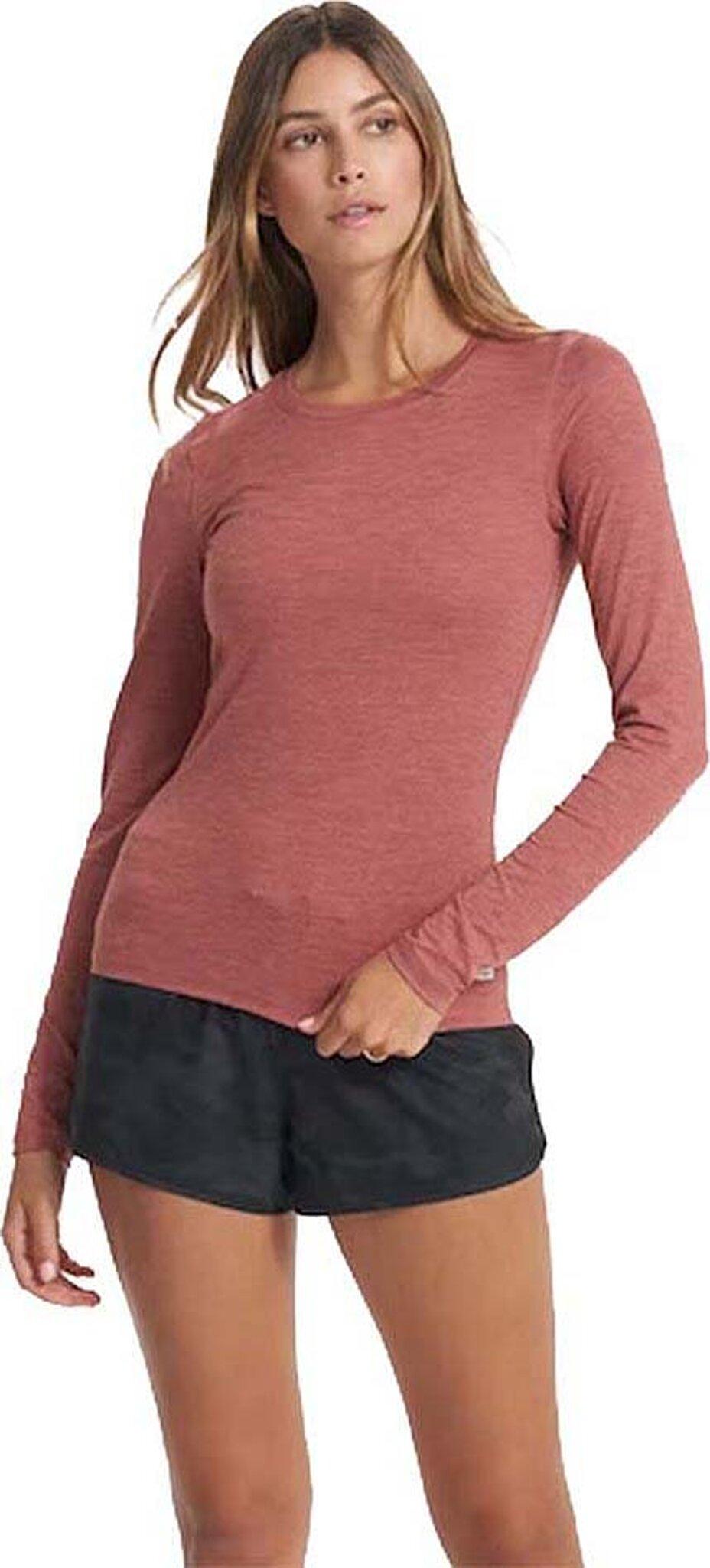 Product gallery image number 1 for product Lux Crew Neck Long Sleeve Top - Women's