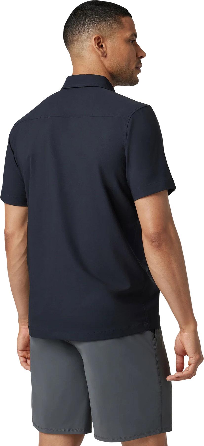 Product gallery image number 2 for product Manhattan Button Down Short Sleeve Shirt - Men's