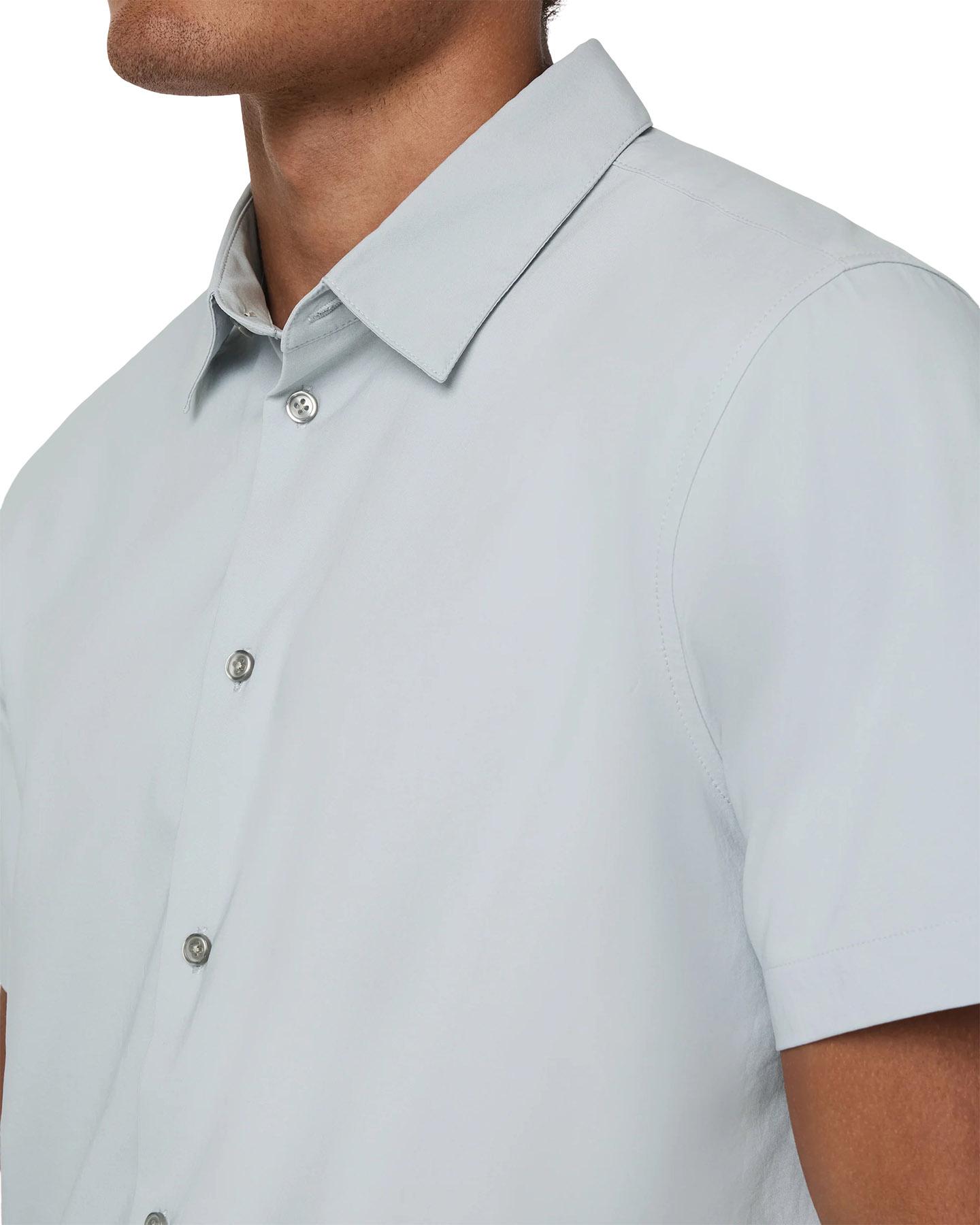 Product gallery image number 2 for product Manhattan Button Down Short Sleeve Shirt - Men's