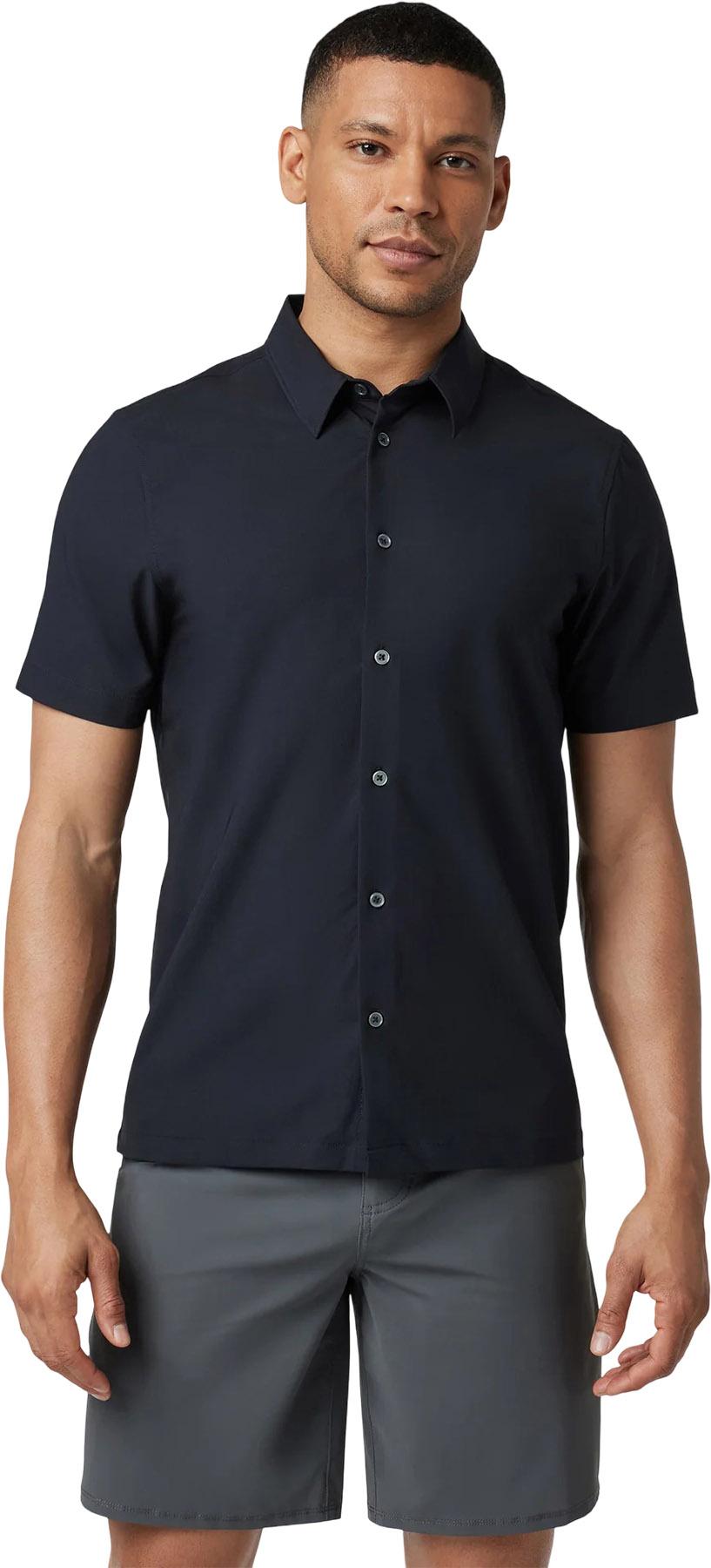 Product gallery image number 3 for product Manhattan Button Down Short Sleeve Shirt - Men's