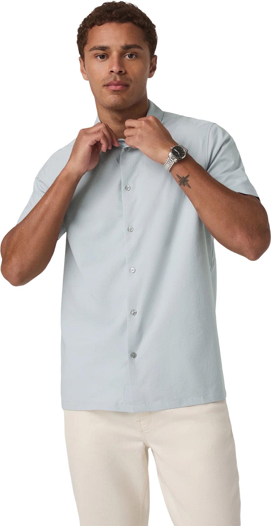 Product gallery image number 3 for product Manhattan Button Down Short Sleeve Shirt - Men's