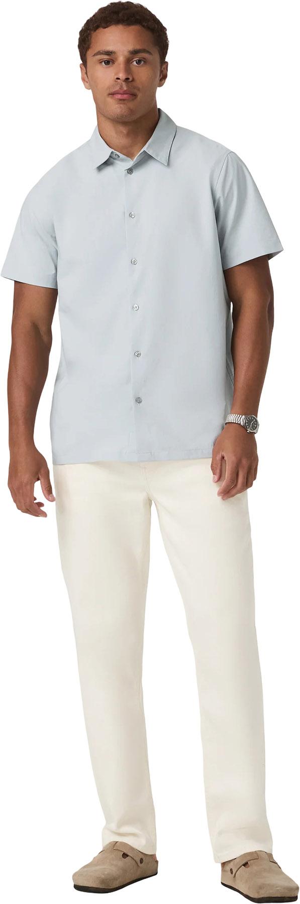 Product gallery image number 5 for product Manhattan Button Down Short Sleeve Shirt - Men's
