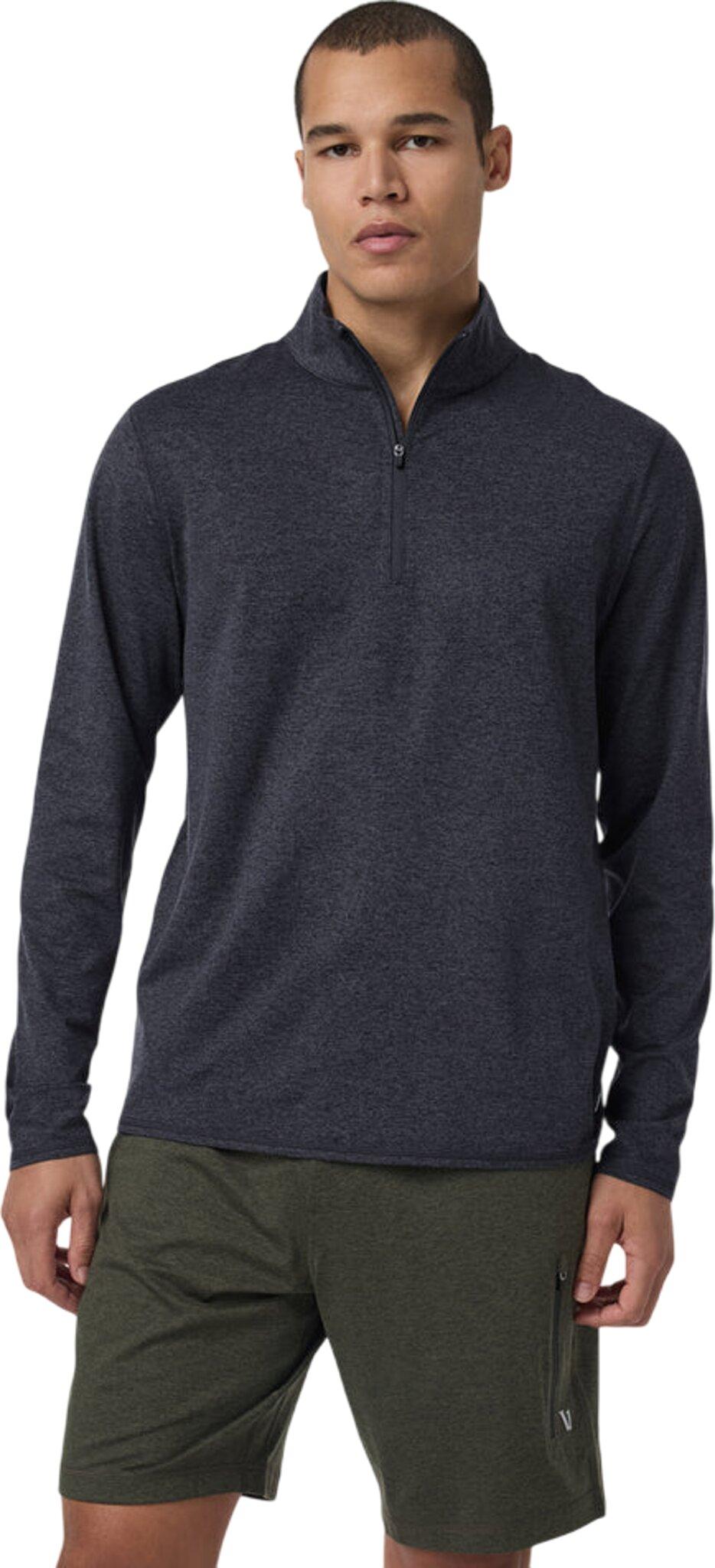 Product gallery image number 1 for product Ponto Half Zip Mock Neck Sweater - Men's
