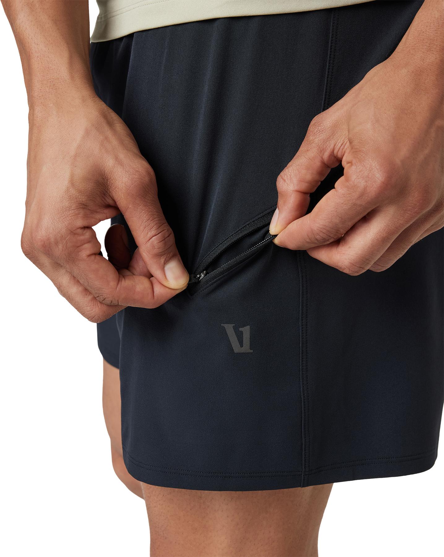 Product gallery image number 3 for product Qualify Run Lined Shorts 6" - Men's