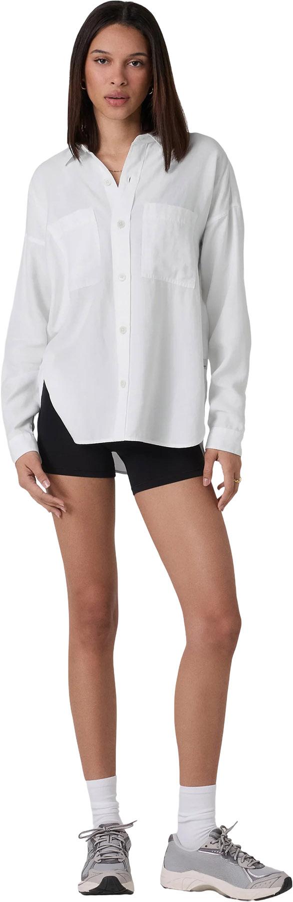Product gallery image number 5 for product Chemise boutonnée en sergé Trestles - Femme