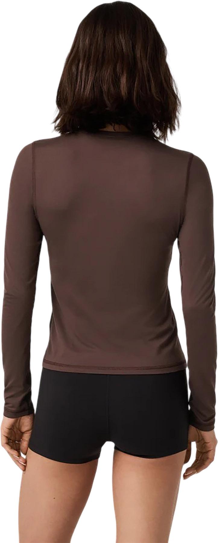 Product gallery image number 2 for product Lux Long Sleeve Crew Neck T-Shirt - Women's