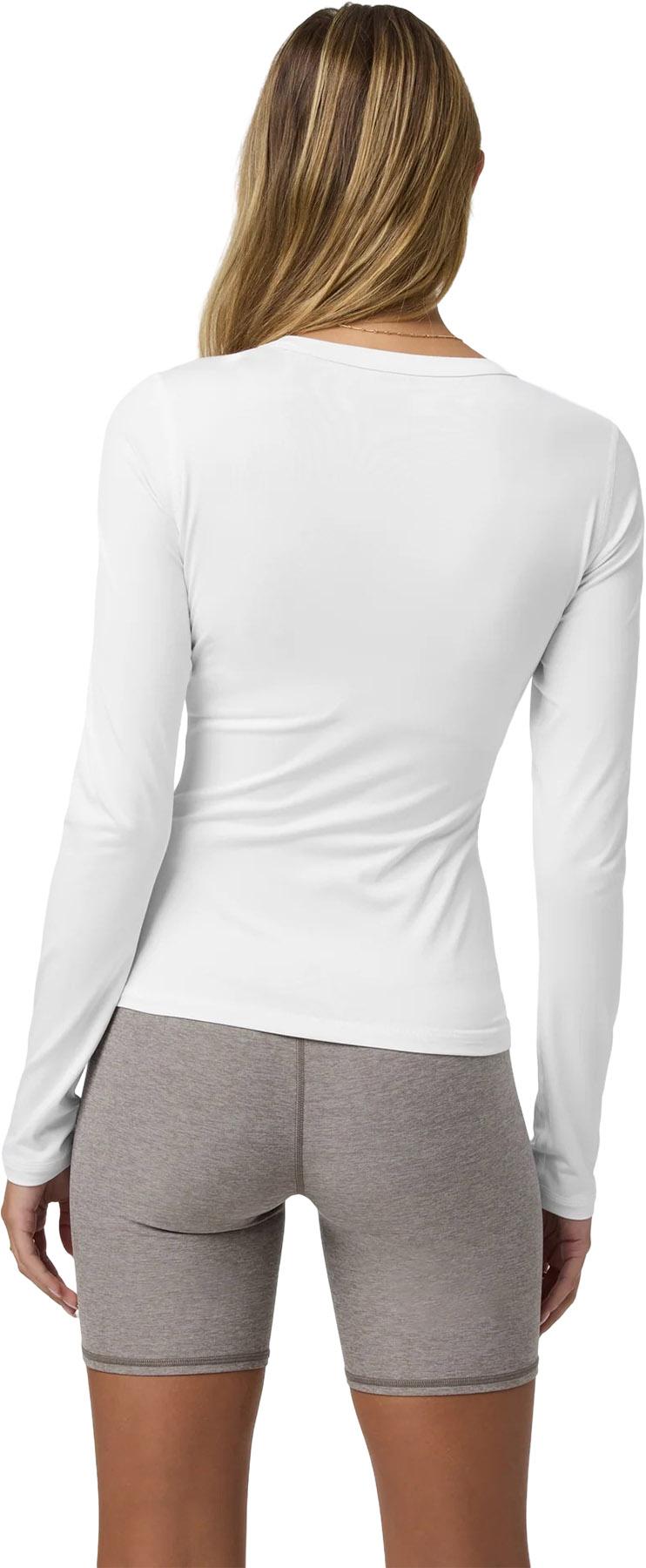 Product gallery image number 2 for product Lux Long Sleeve Crew Neck T-Shirt - Women's
