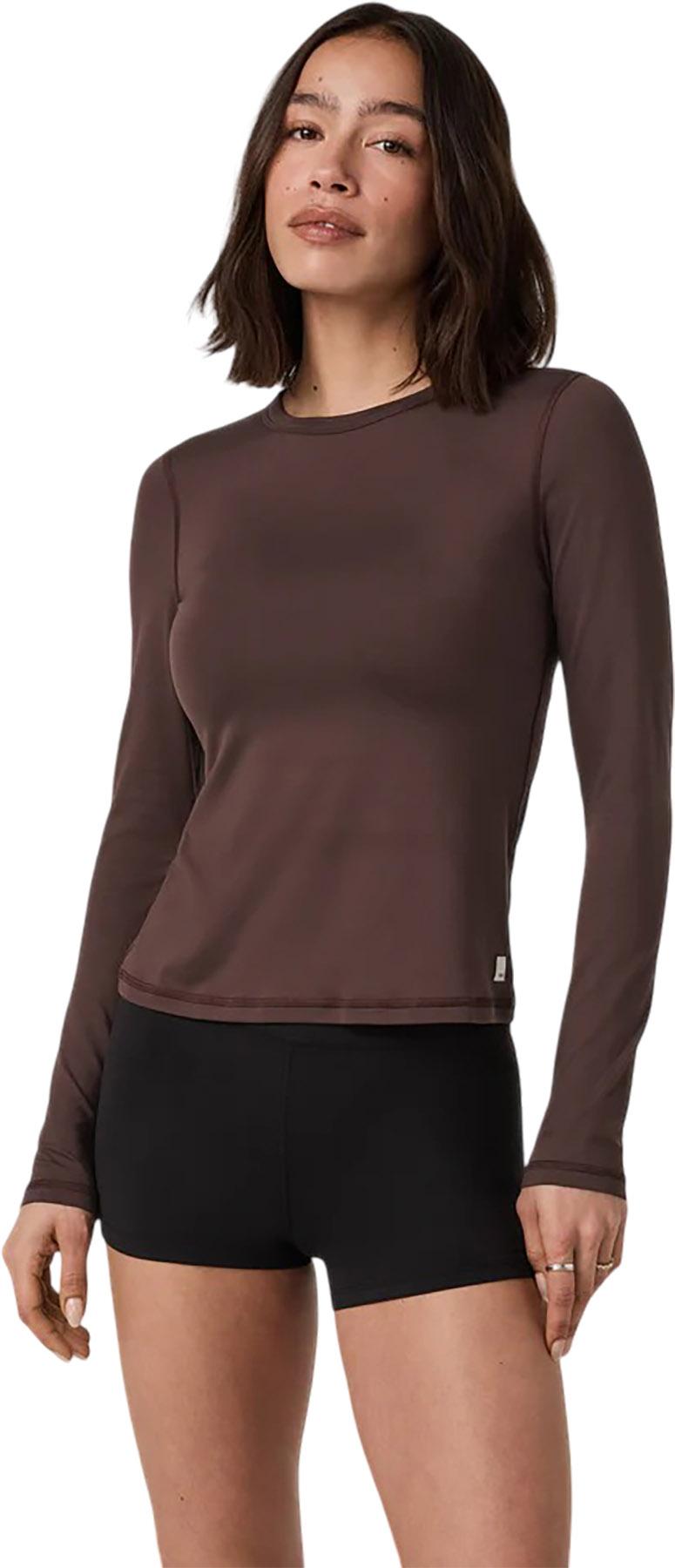 Image de produit pour T-shirt à col rond et manches longues Lux - Femme