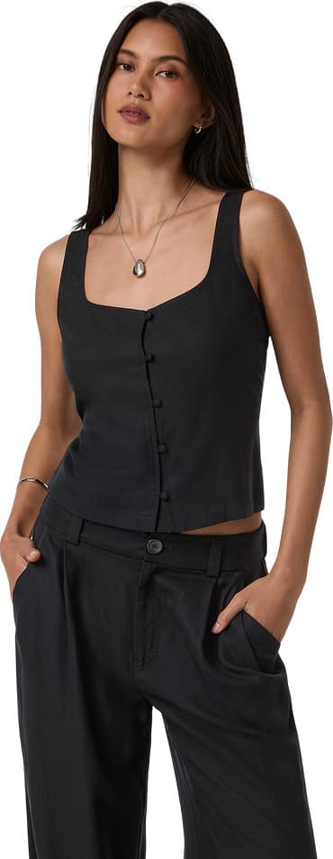 Product image for Trestles Twill Button Front Top - Women's