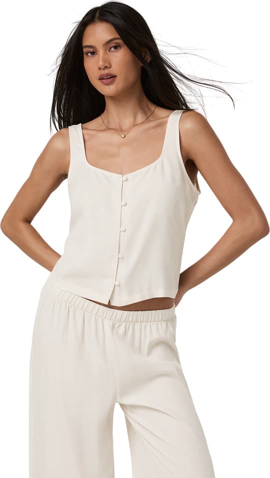 Product image for Trestles Twill Button Front Top - Women's