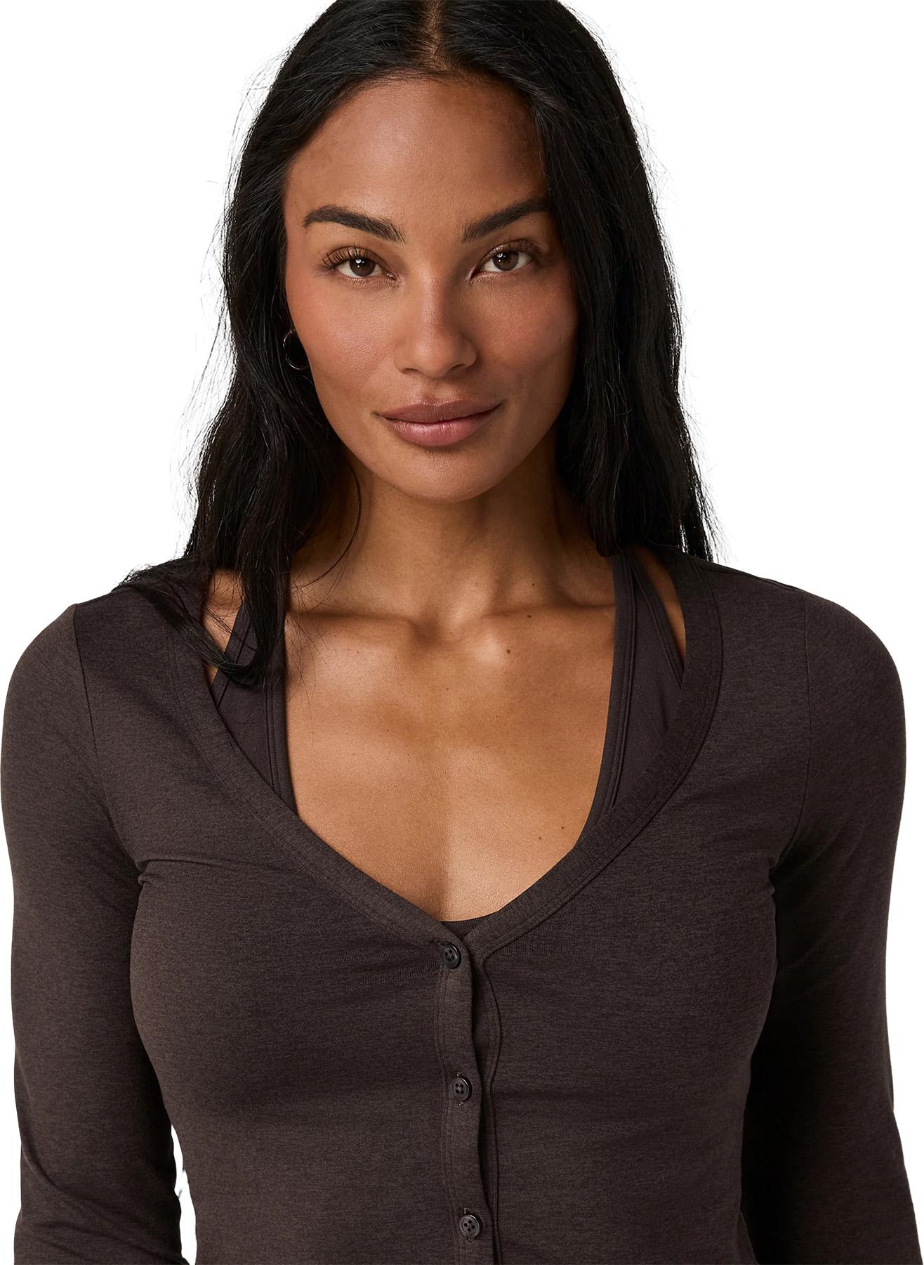 Product gallery image number 2 for product Long Sleeve Halo V-Neck Cardigan - Women's
