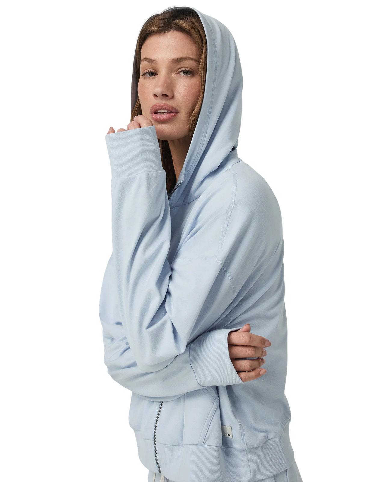 Product gallery image number 6 for product Halo Relaxed Full Zip Hoodie - Women's
