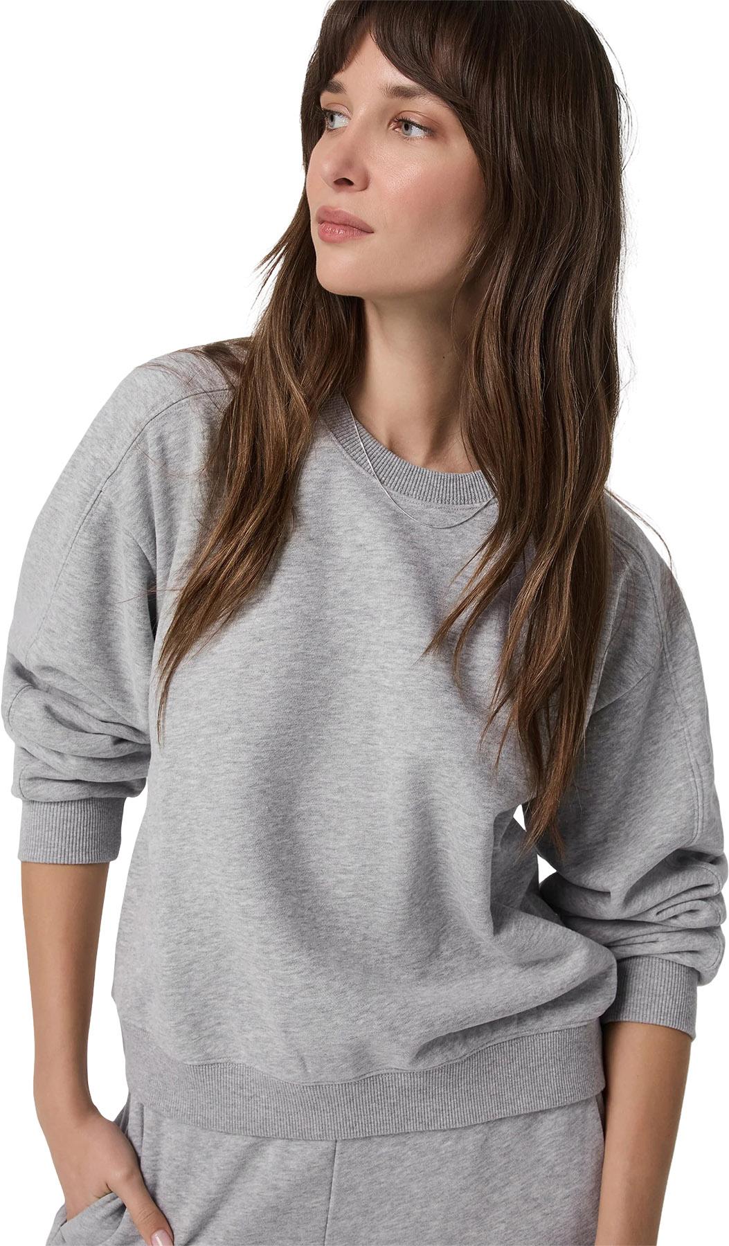 Image de produit pour Chandail en molleton à col rond Sedona Seams - Femme