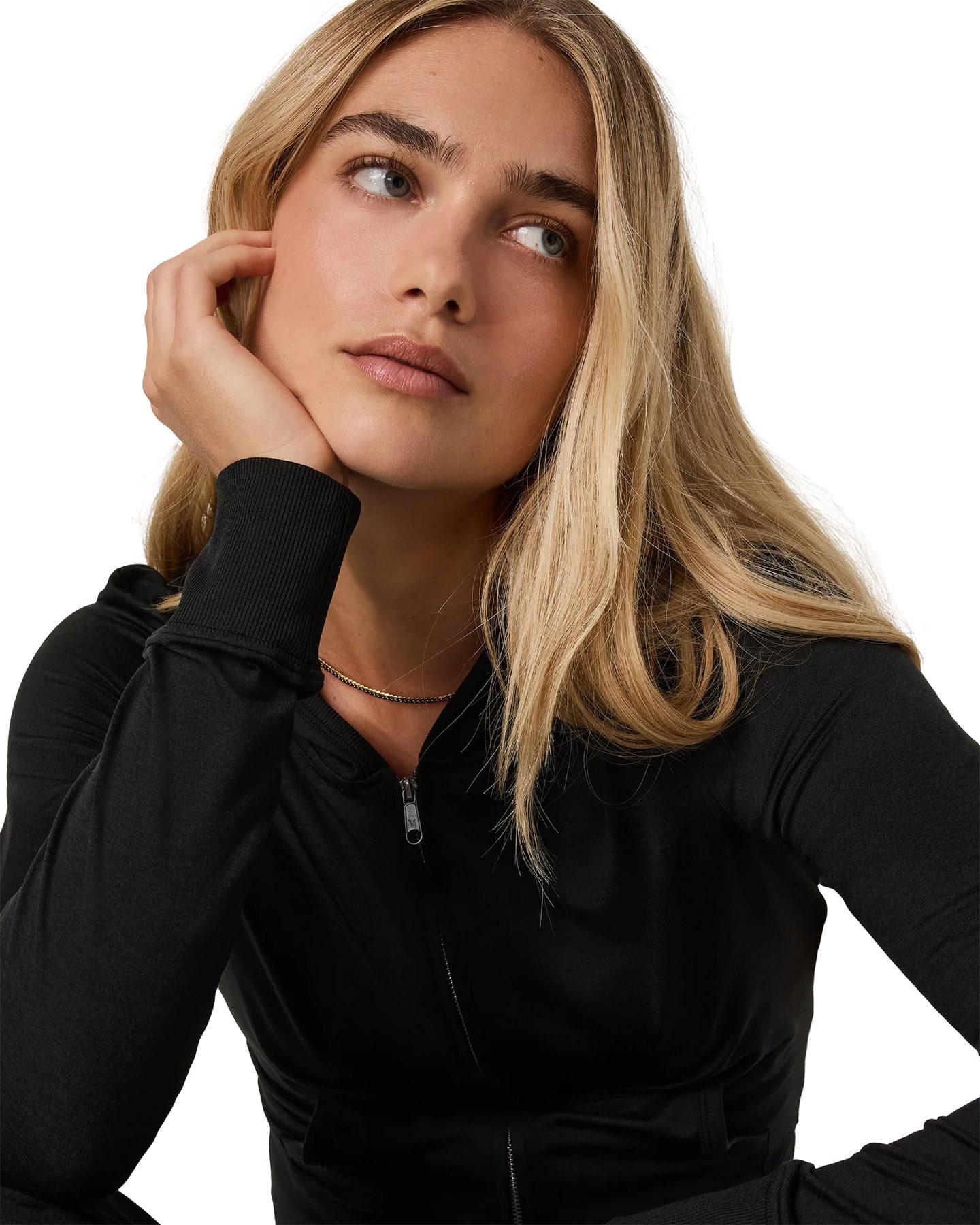 Product gallery image number 2 for product Halo Mini Full Zip Hoodie - Women's