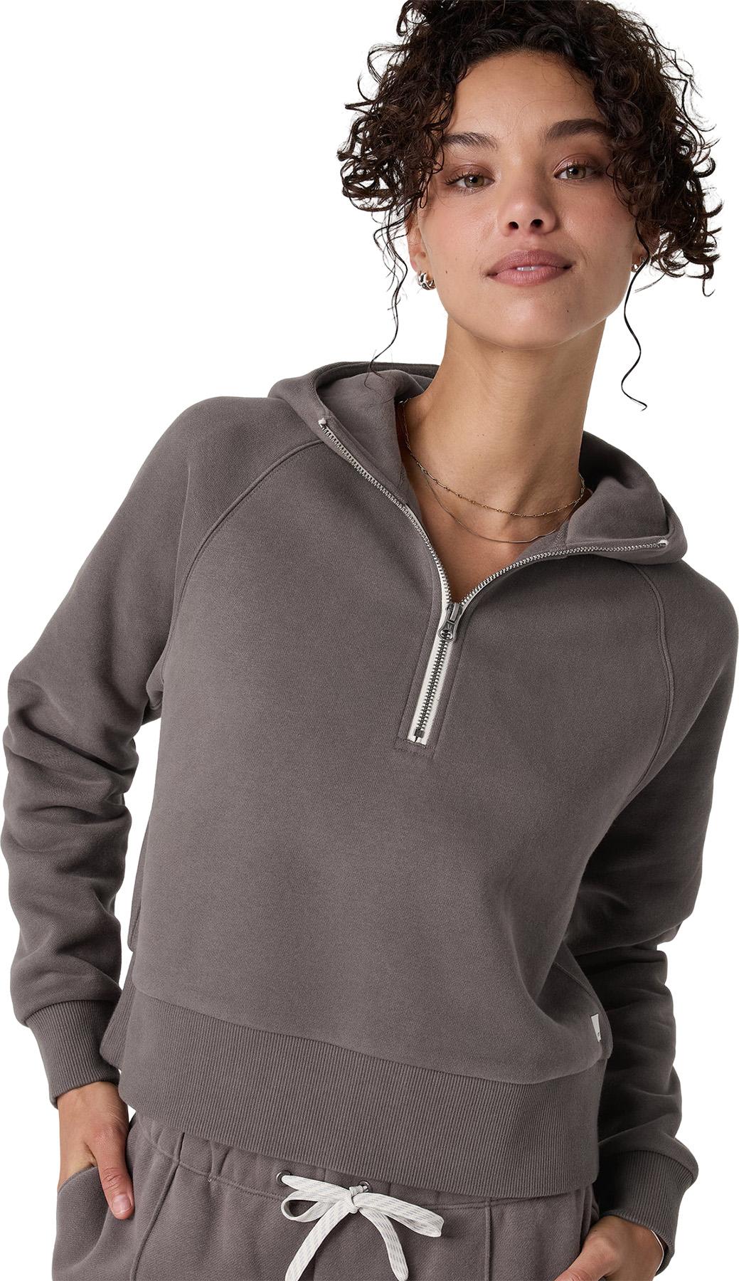 Numéro de l'image de la galerie de produits 3 pour le produit Chandail à capuchon à demi glissière Restore - Femme