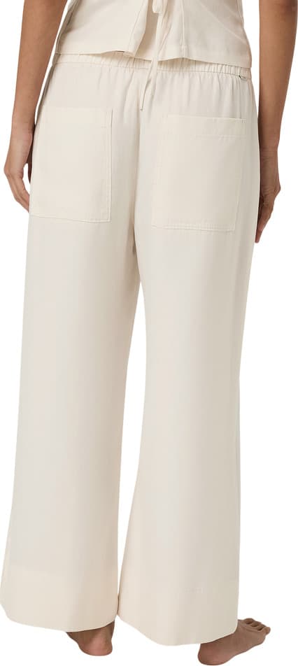 Product gallery image number 3 for product Pantalon écourté à jambe large en sergé Trestles - Femme