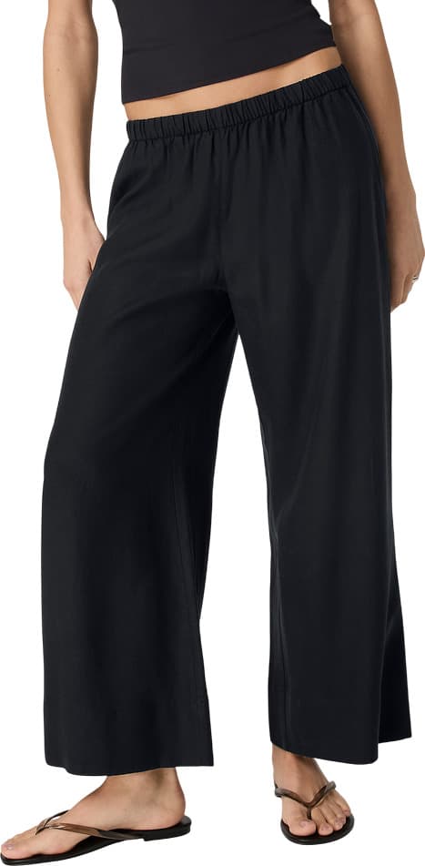 Product image for Pantalon écourté à jambe large en sergé Trestles - Femme