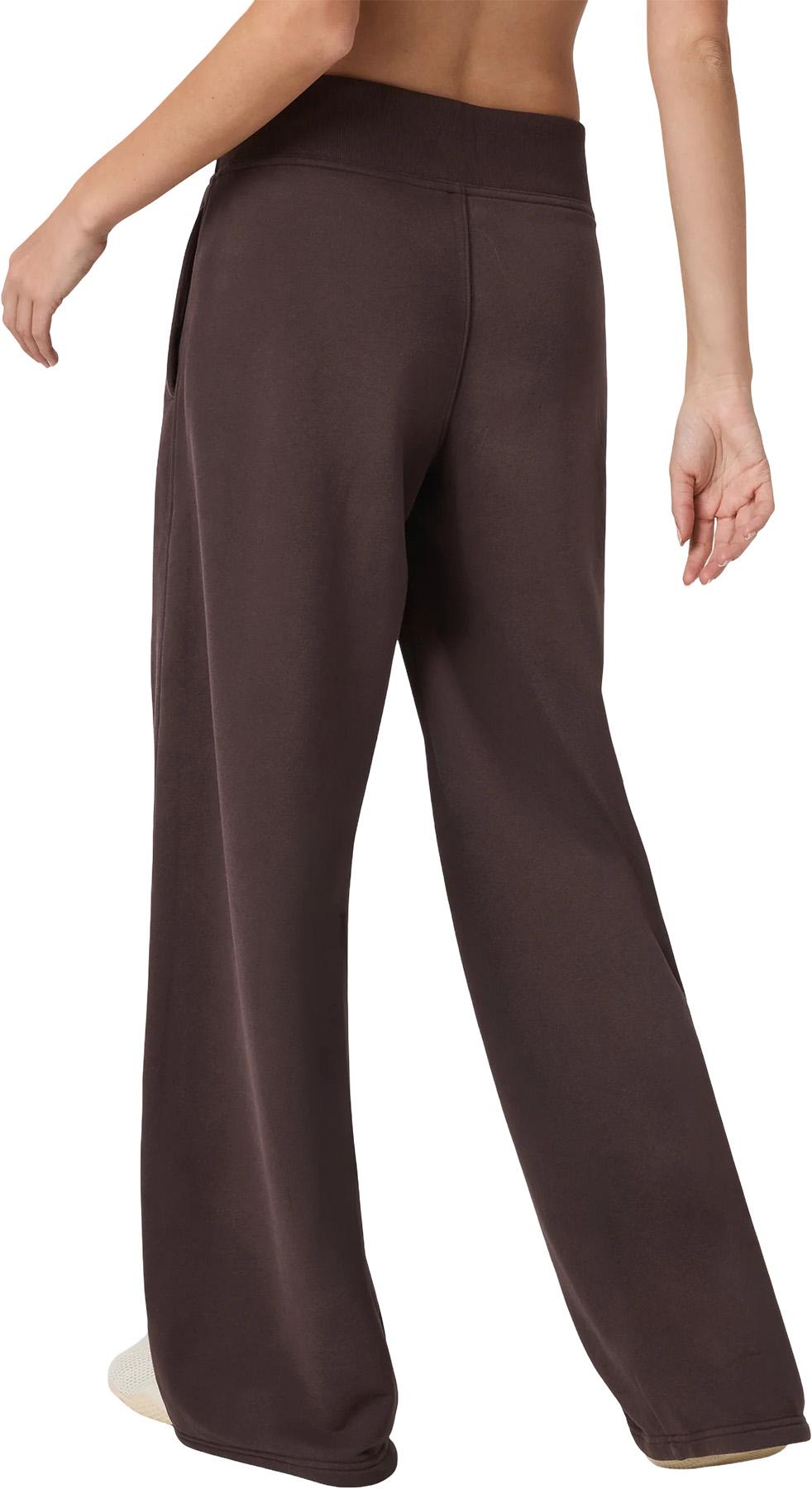 Numéro de l'image de la galerie de produits 5 pour le produit Pantalon de jogging à taille mi-haute et jambe large Sedona - Femme