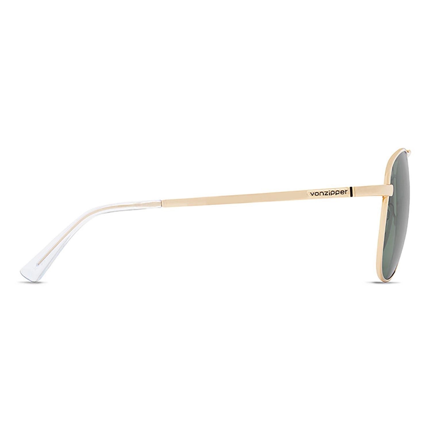 Product gallery image number 2 for product Farva - Gold Vintage - Grey Lens Sunglasses