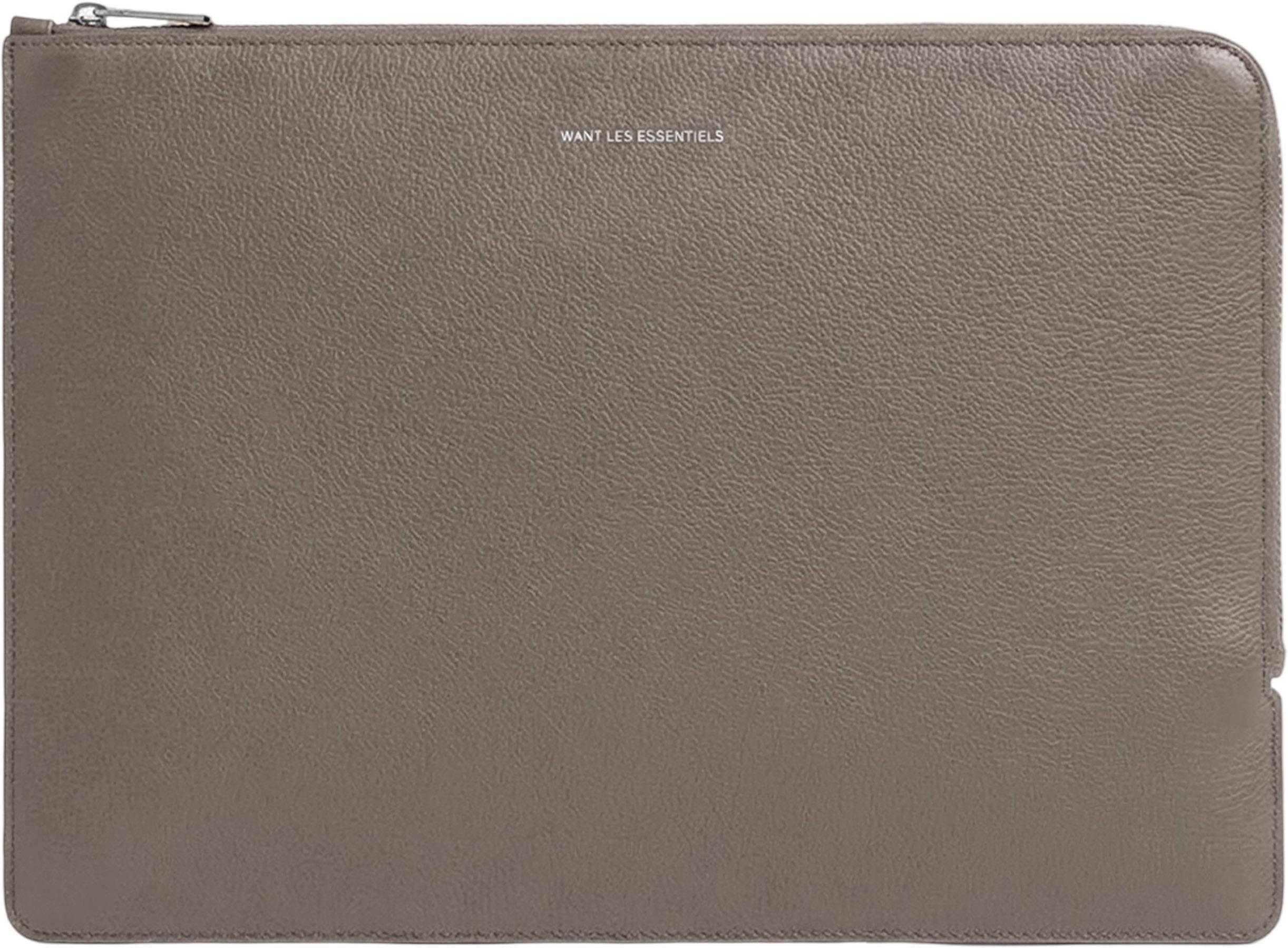 Image de produit pour Housse pour ordinateur portable en cuir grainé Alto - Femme