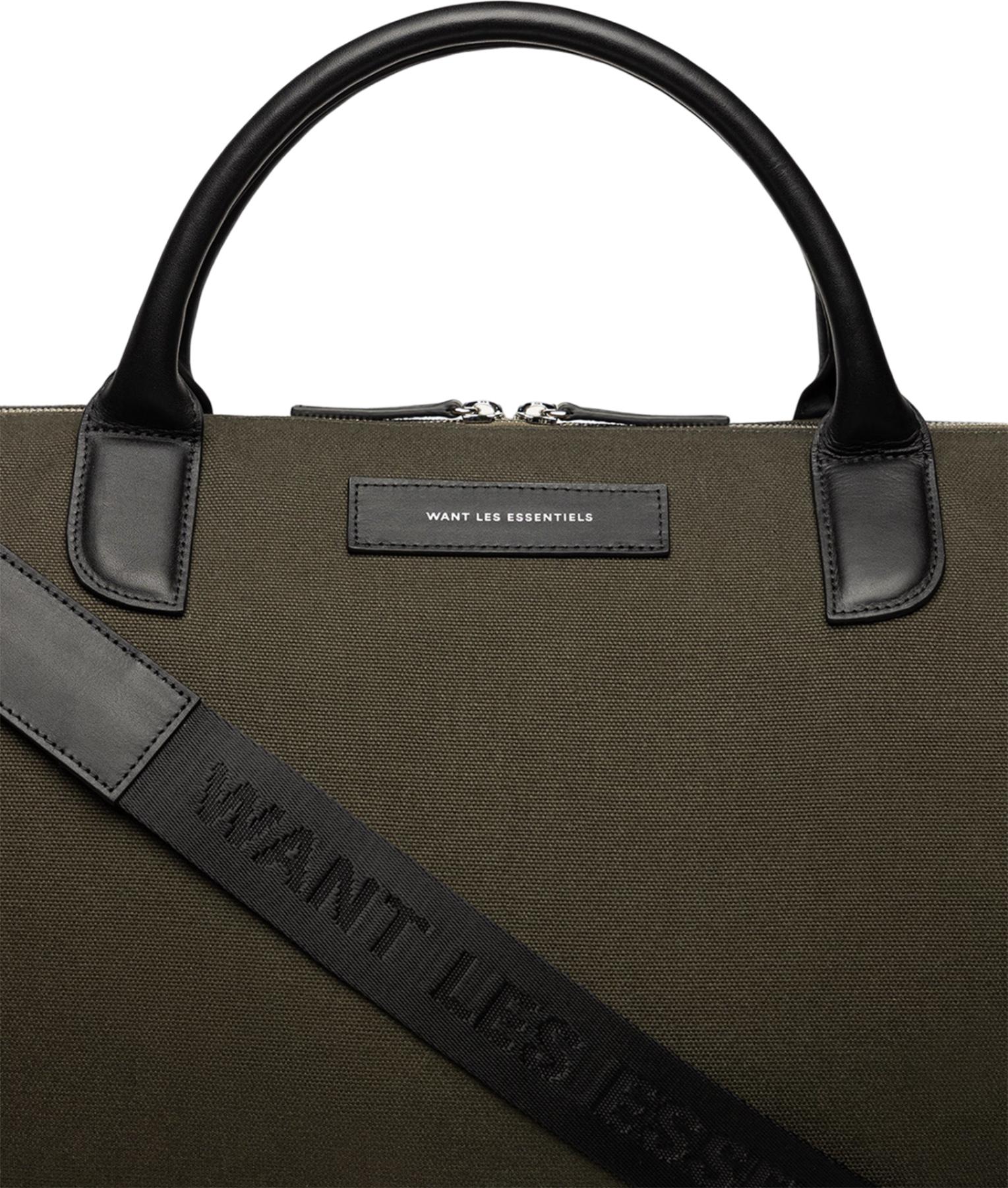 Product gallery image number 3 for product Hartsfield Organic Cotton Canvas Weekender Bag 40L