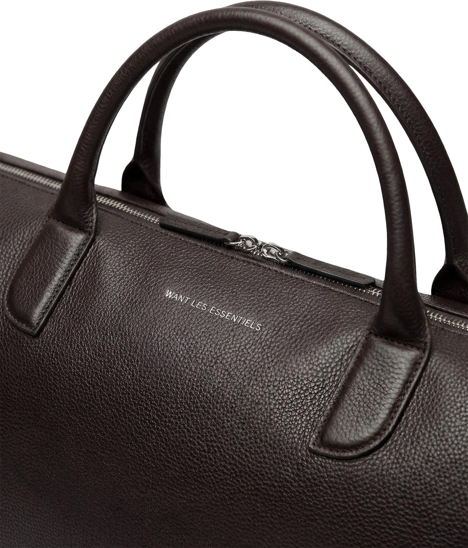 Numéro de l'image de la galerie de produits 3 pour le produit Sac de fin de semaine en cuir grainé Hartsfield 40L - Homme