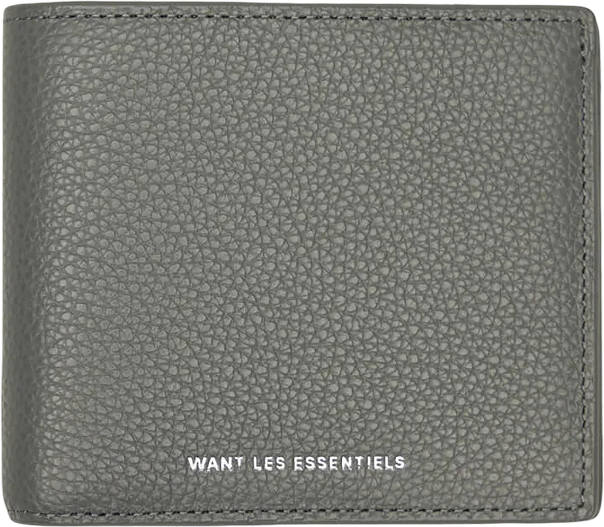 Image de produit pour Portefeuille à deux volets en cuir grainé Benin - Homme