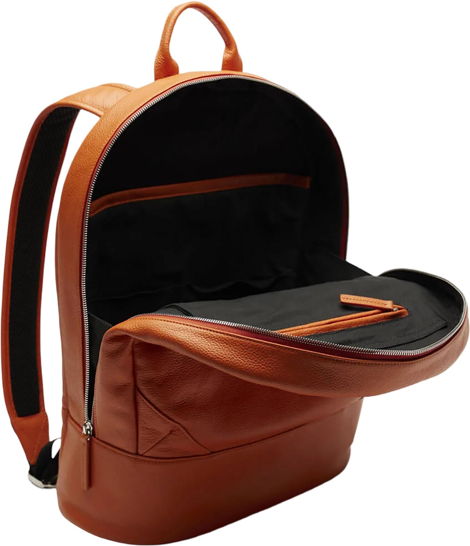 Numéro de l'image de la galerie de produits 4 pour le produit Sac à dos en cuir grainé Kastrup 18L - Homme