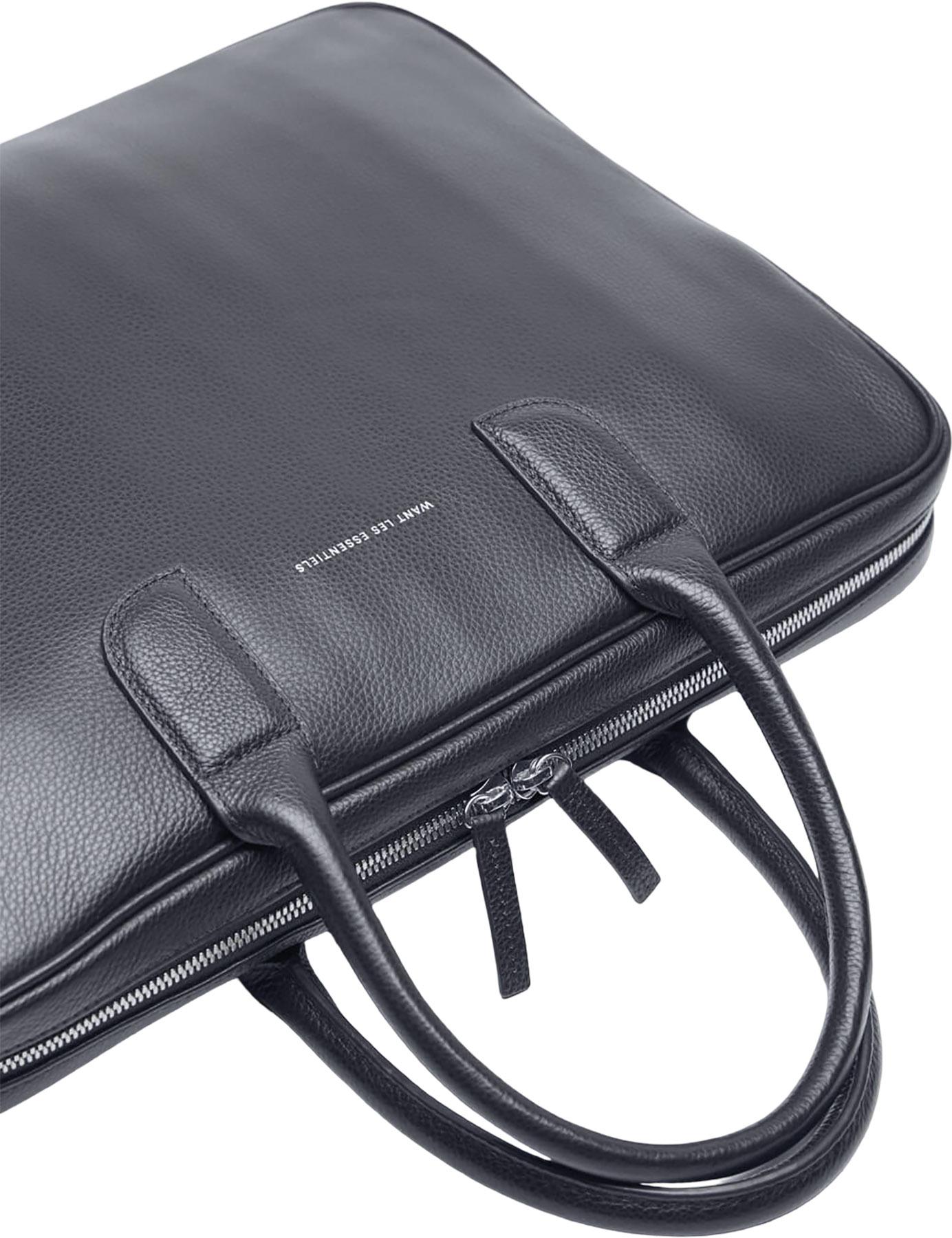 Numéro de l'image de la galerie de produits 5 pour le produit Sac pour ordinateur portable en cuir grainé Lesage - Homme