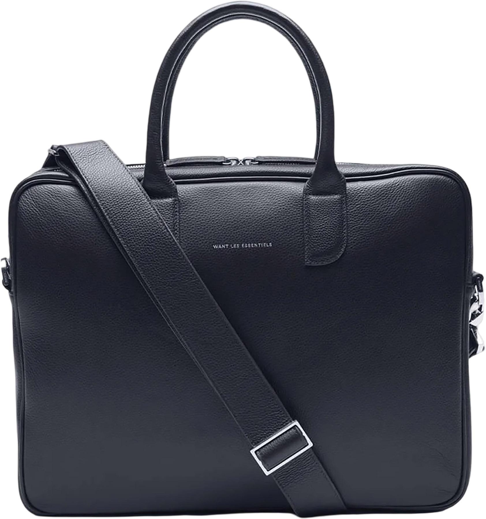 Numéro de l'image de la galerie de produits 2 pour le produit Sac pour ordinateur portable en cuir grainé Lesage - Homme