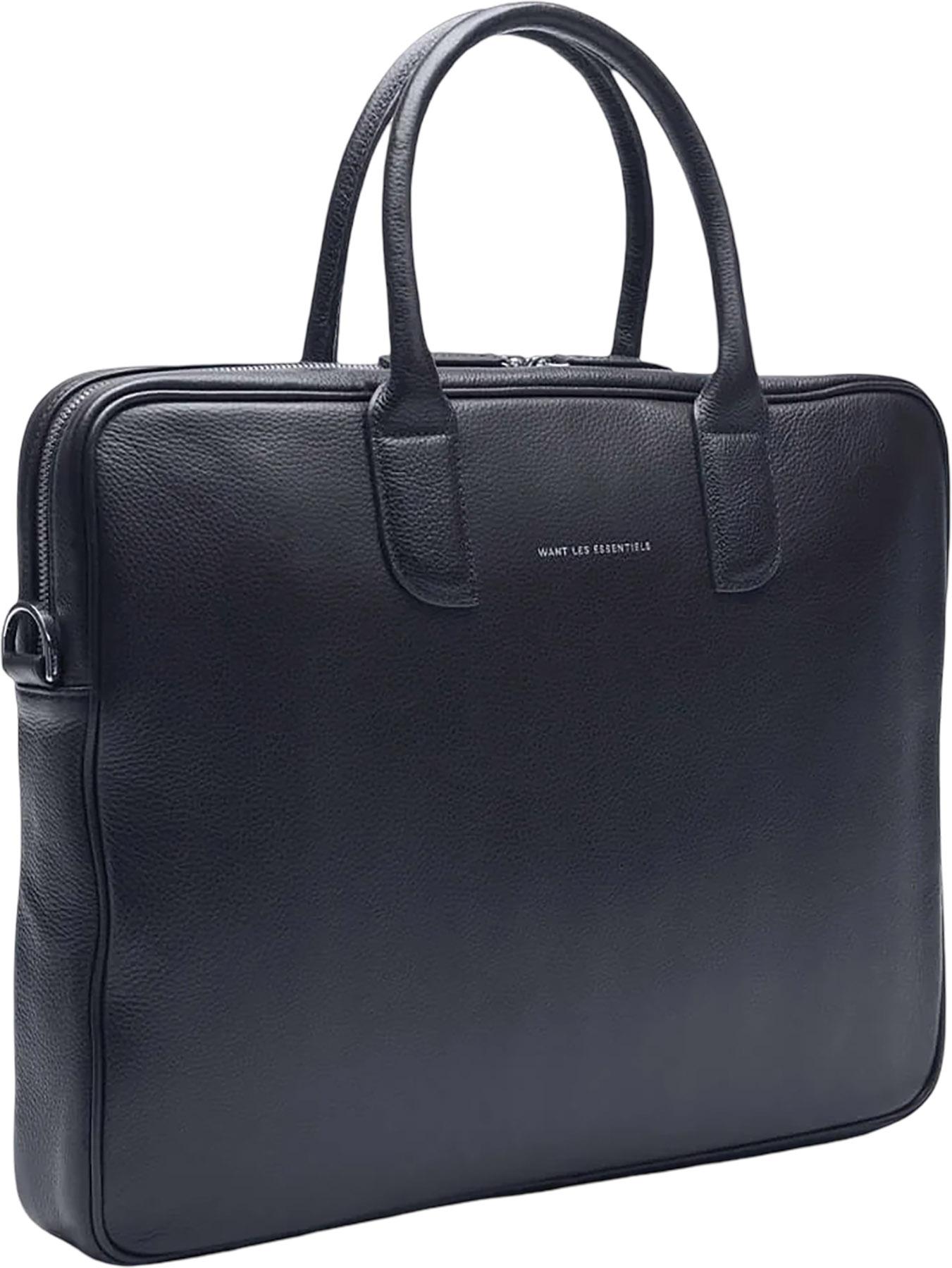 Numéro de l'image de la galerie de produits 3 pour le produit Sac pour ordinateur portable en cuir grainé Lesage - Homme
