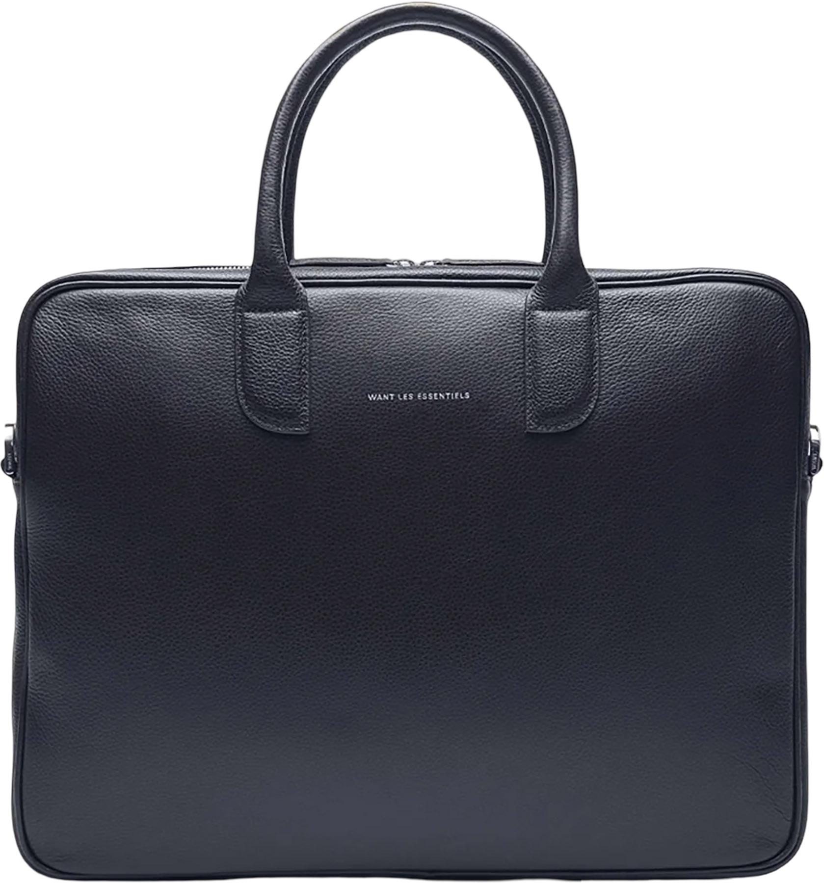 Image de produit pour Sac pour ordinateur portable en cuir grainé Lesage - Homme