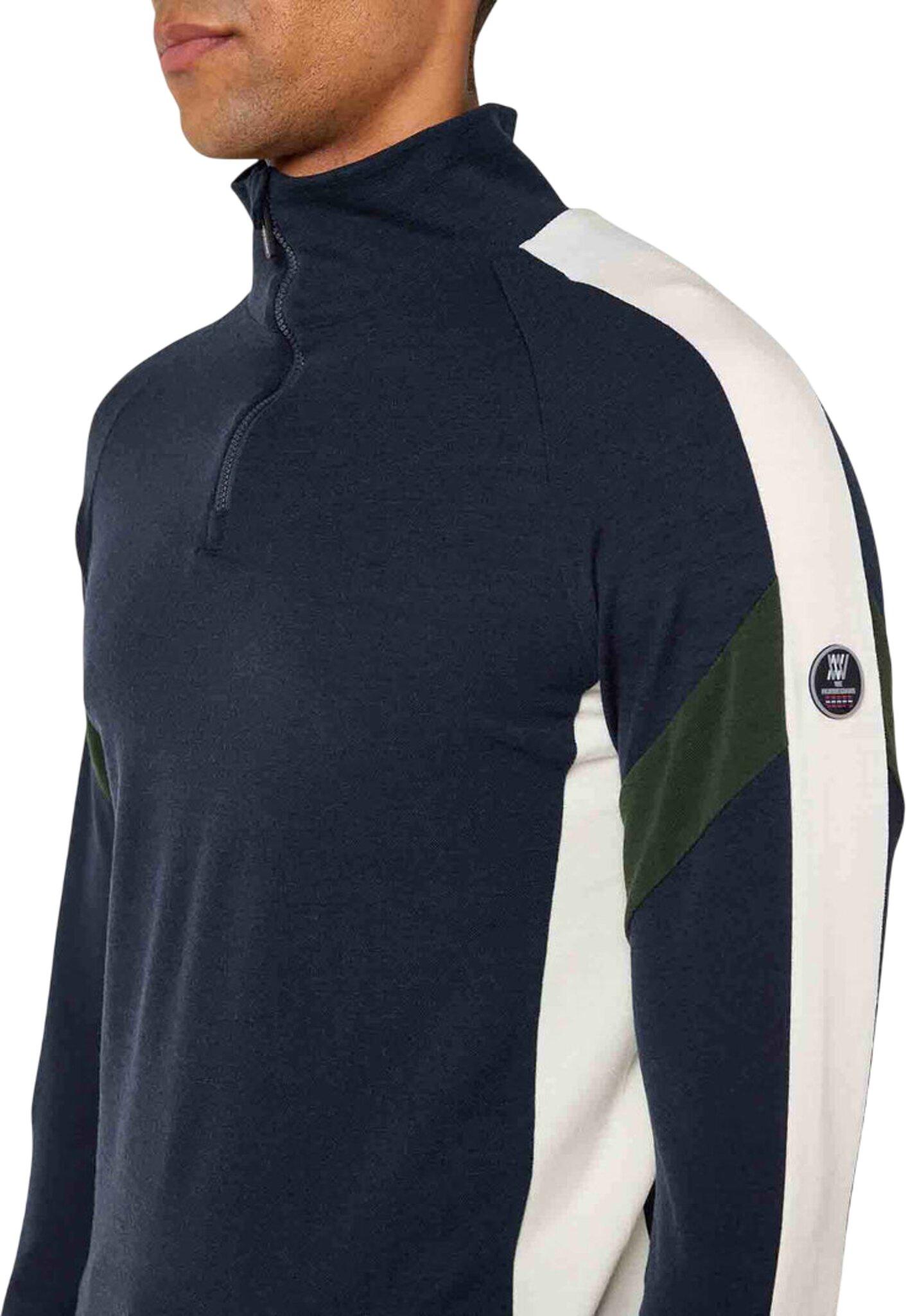 Product gallery image number 3 for product Zermatt Zip-Up Pullover Sweater - Men's