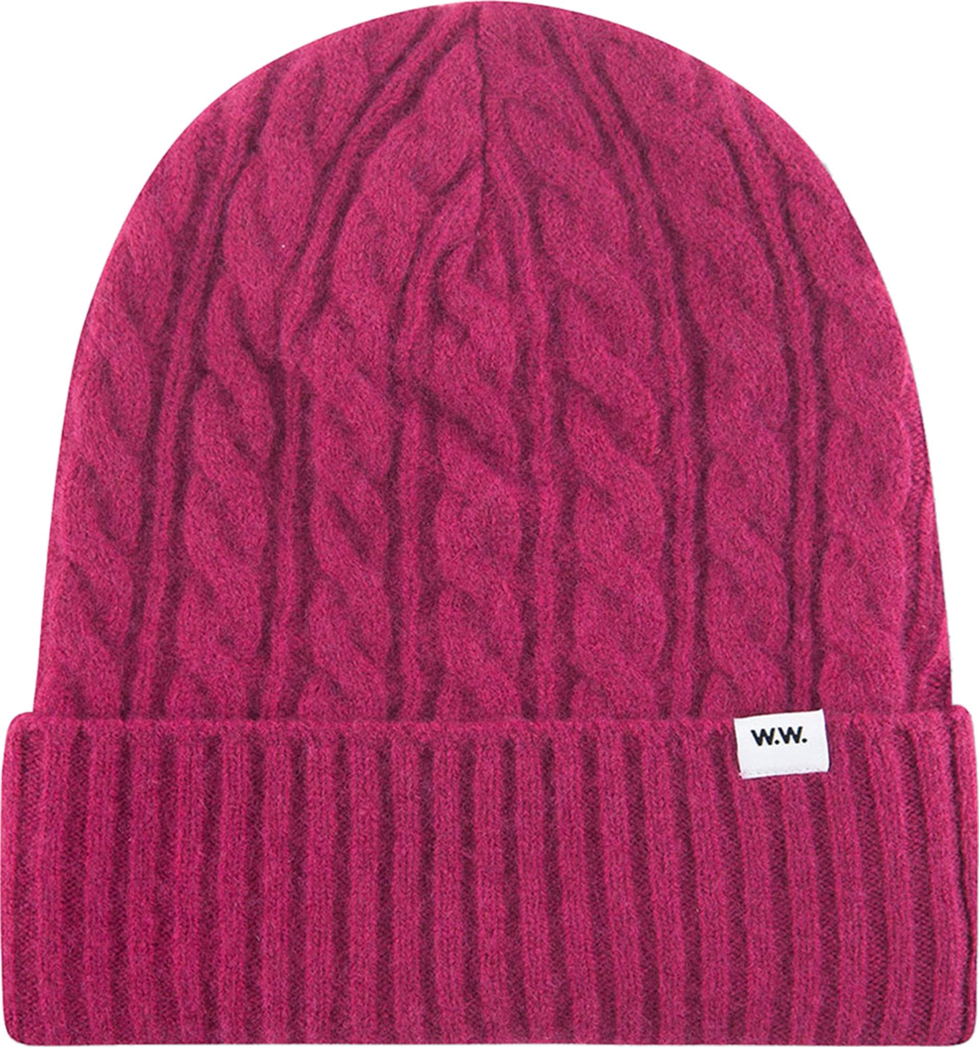 Product gallery image number 1 for product Luca lambswool cable beanie - Men's