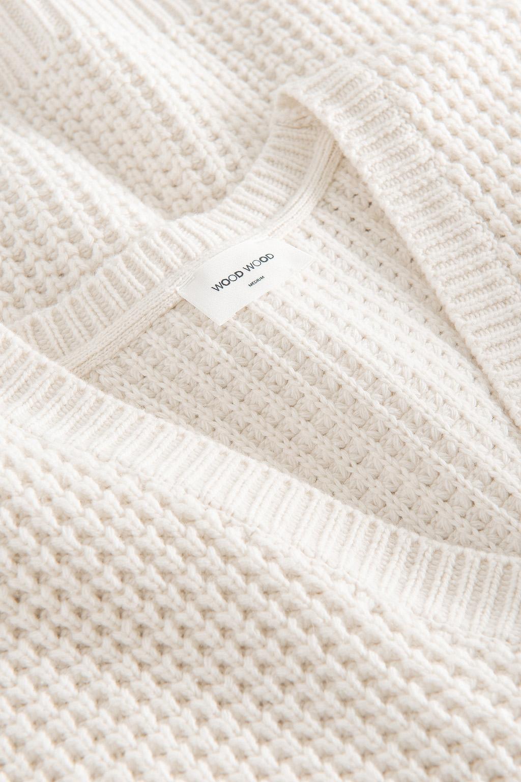 Product gallery image number 4 for product Kalle waffle cardigan - Men's