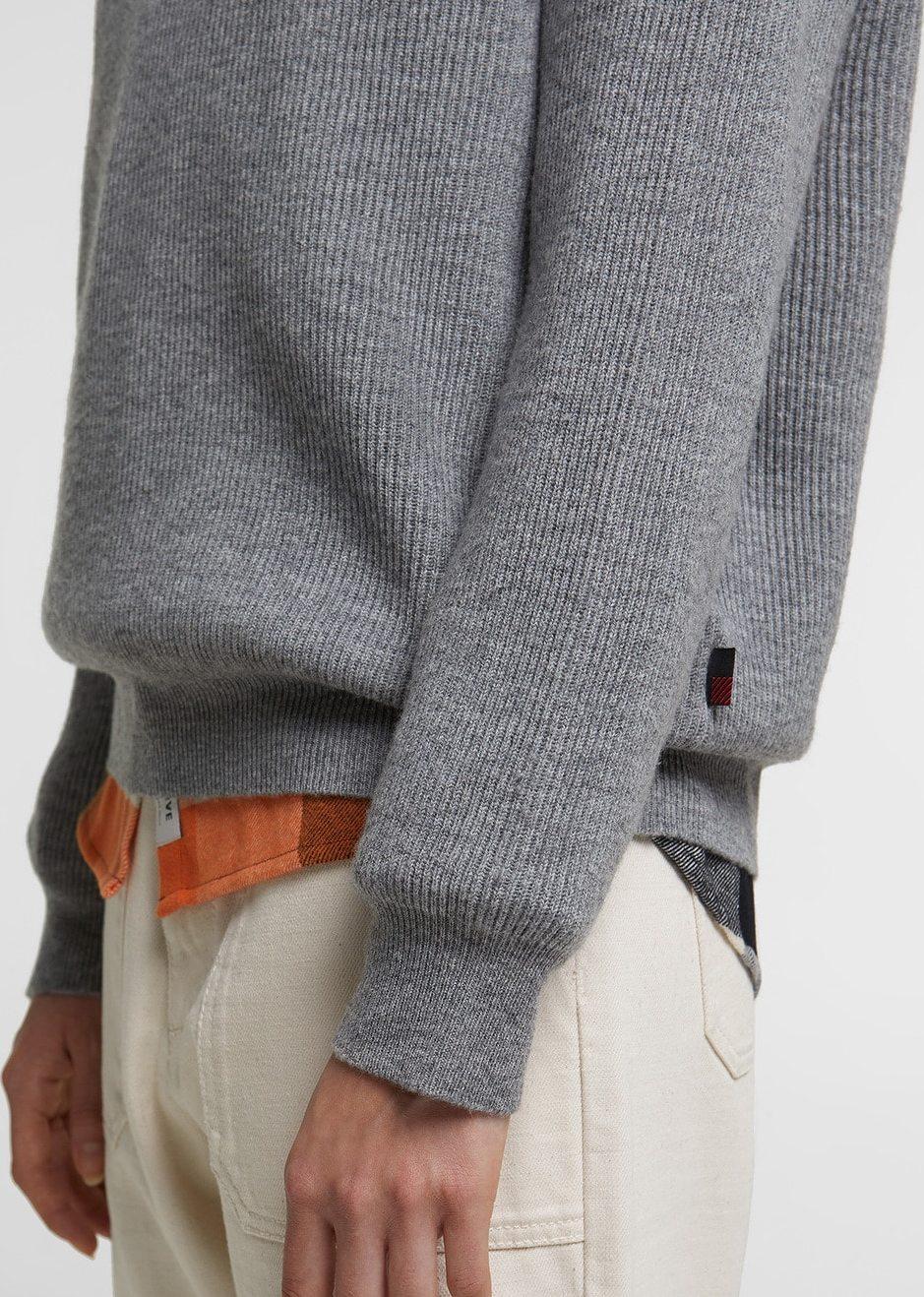 Product gallery image number 4 for product Wool Cashmere Crew Neck Sweater - Women's