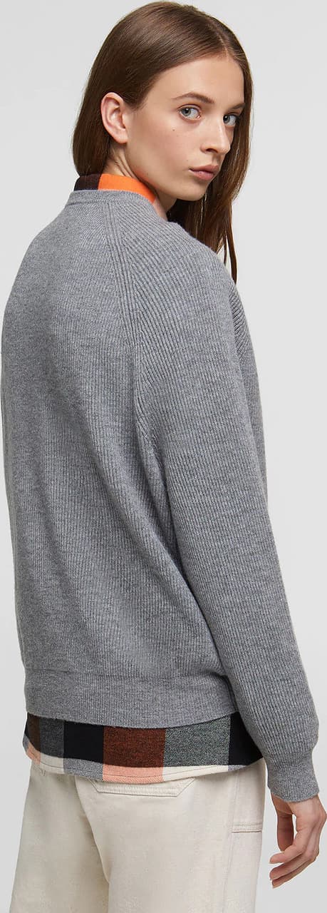 Product gallery image number 2 for product Wool Cashmere Crew Neck Sweater - Women's
