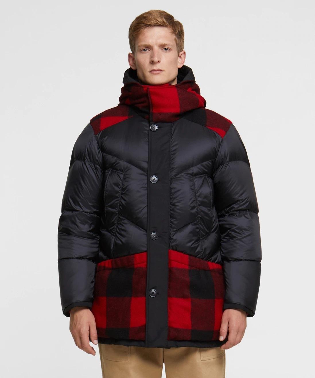 Product gallery image number 2 for product Reversible Wool Parka - Men's