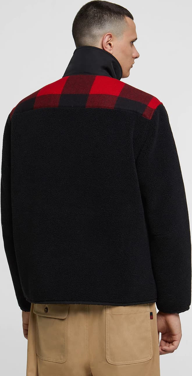 Product gallery image number 3 for product Buffalo Curly Fleece Full Zip Jacket - Men's