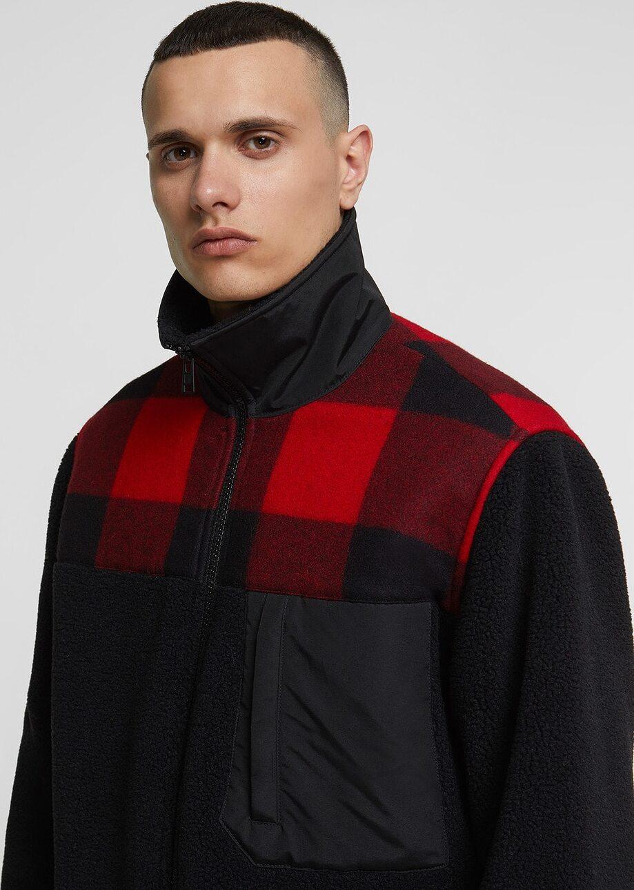 Product gallery image number 5 for product Buffalo Curly Fleece Full Zip Jacket - Men's