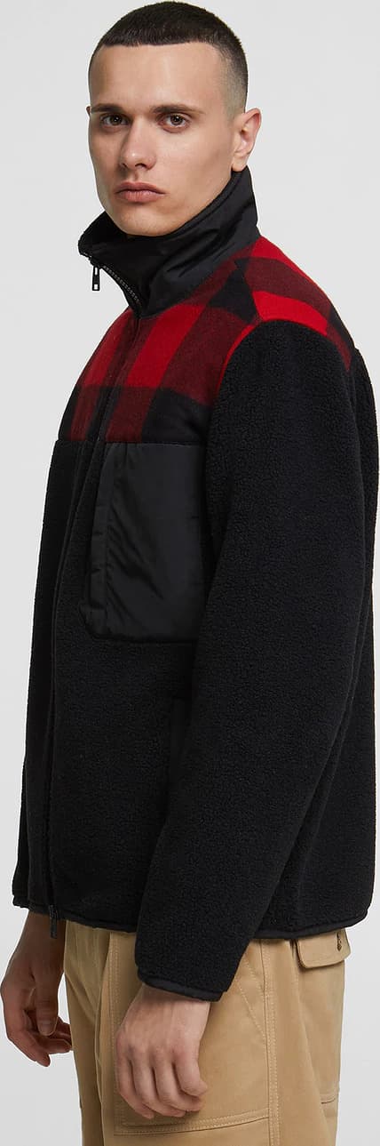 Product gallery image number 2 for product Buffalo Curly Fleece Full Zip Jacket - Men's