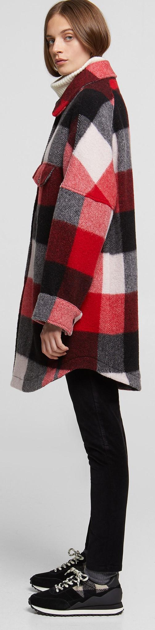 Product gallery image number 5 for product Wool Buffalo Coat - Women's