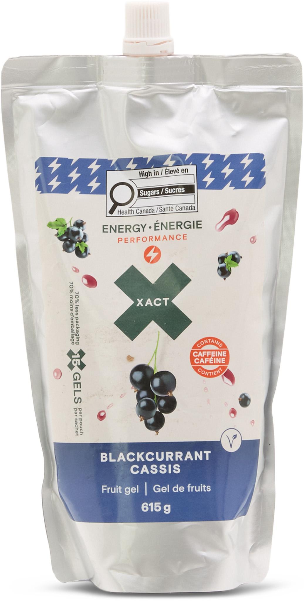 Product image for Gel énergétique aux fruits format recharge 615g - Cassis - 15 portions