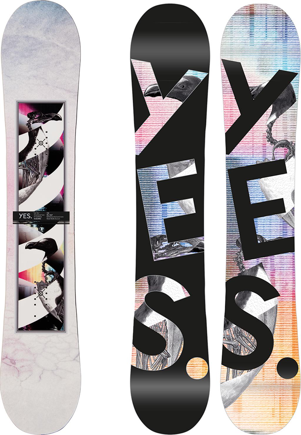 Product gallery image number 1 for product Hel Yes Snowboard - Unisex