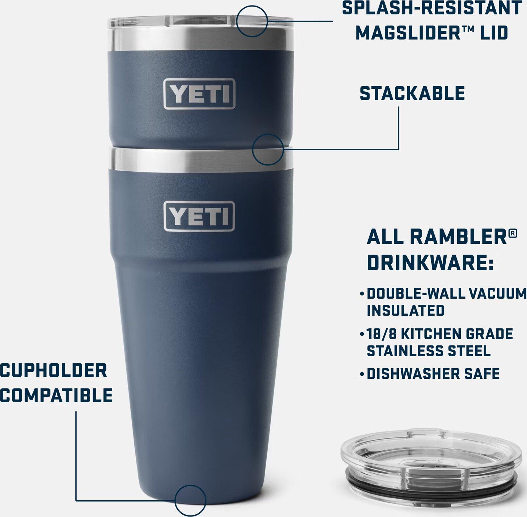 Product gallery image number 5 for product Rambler Stackable Cup with Magslider Lid 880ml

