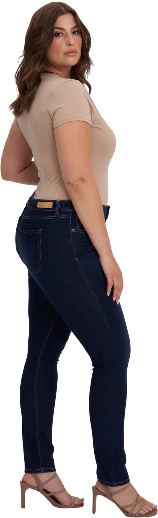 Product gallery image number 2 for product Rachel Mid Rise Skinny Jeans 30" - Women's