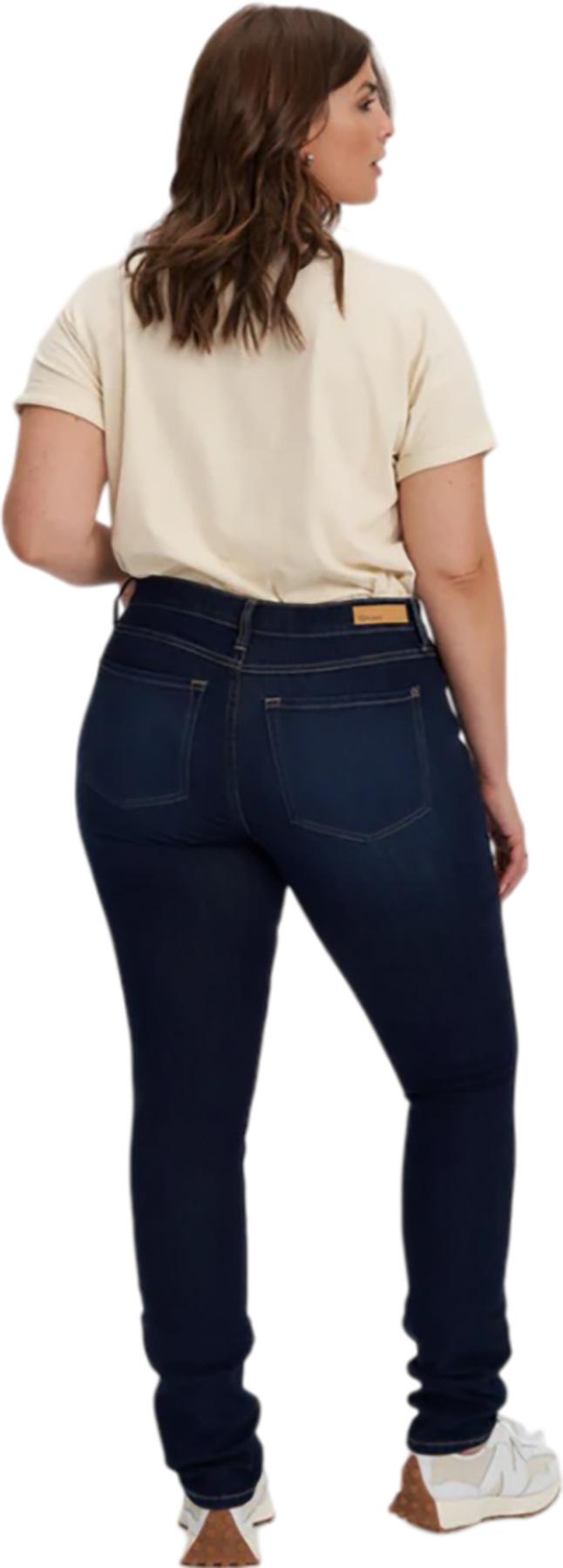 Numéro de l'image de la galerie de produits 2 pour le produit Jean moulant à taille classique Rachel - Femme