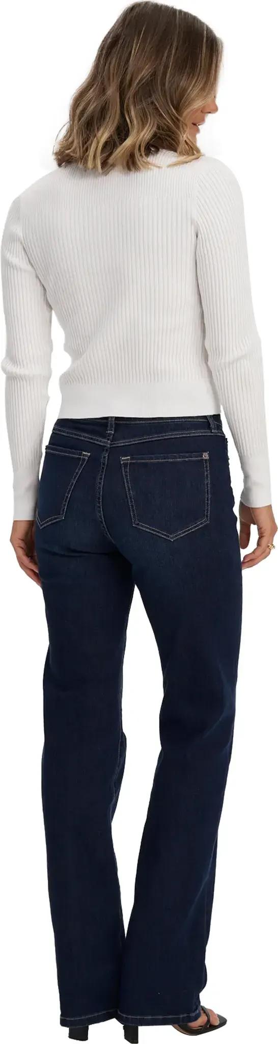 Product gallery image number 5 for product Chloe Classic Rise Straight Fit Jeans - Women's