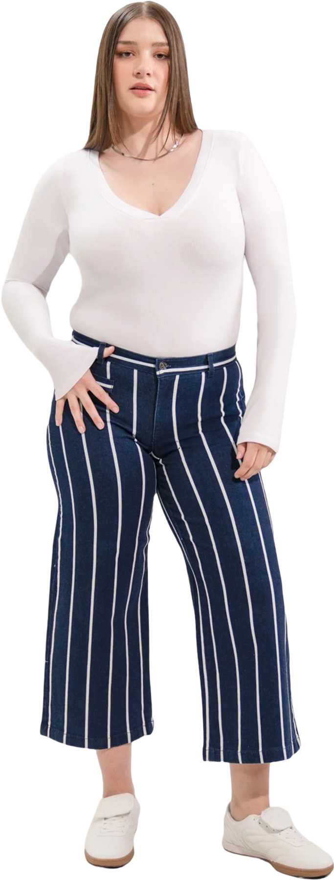 Image de produit pour Jean à jambe large Lily 25" - Femme