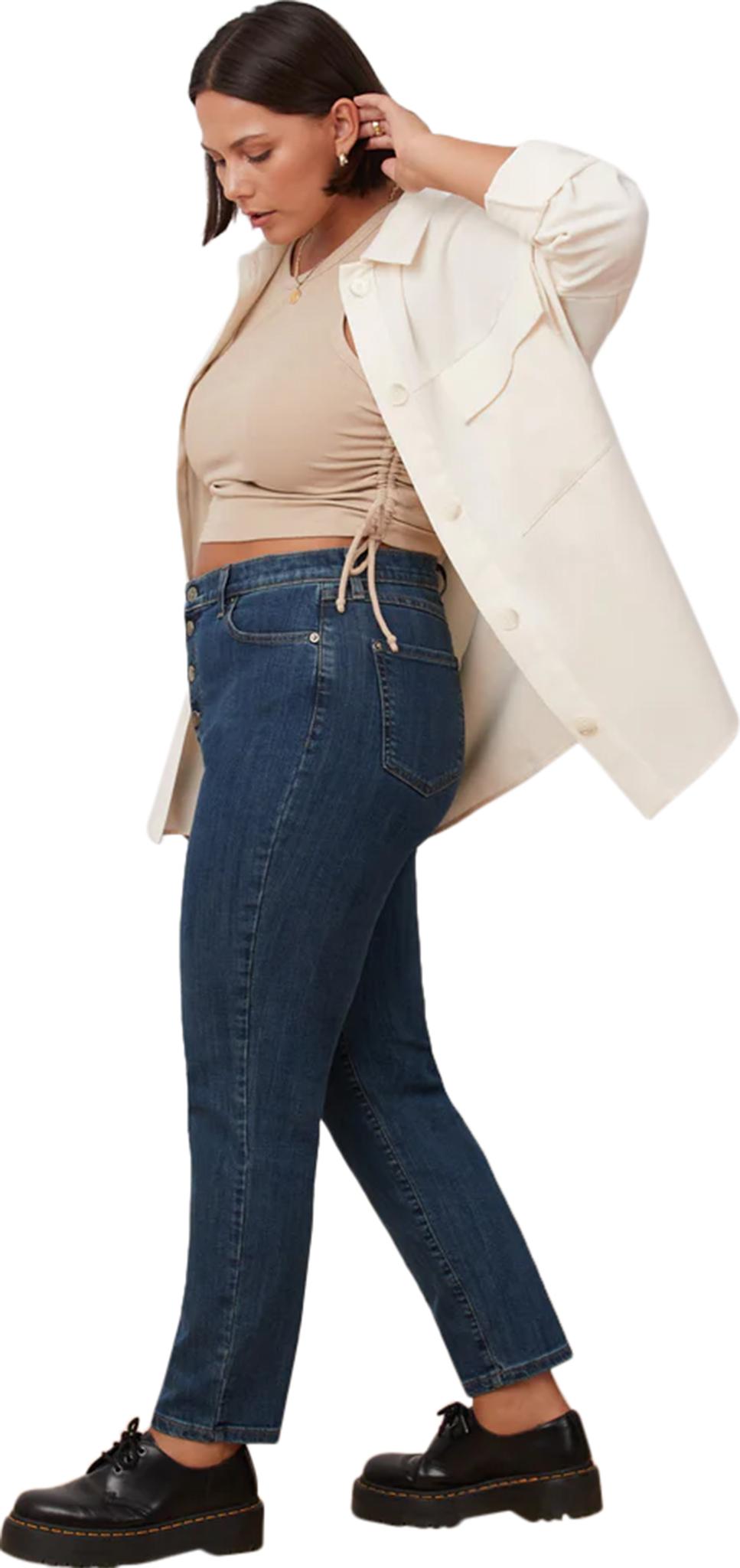 Numéro de l'image de la galerie de produits 3 pour le produit Jean coupe ajustée Emily - Femme